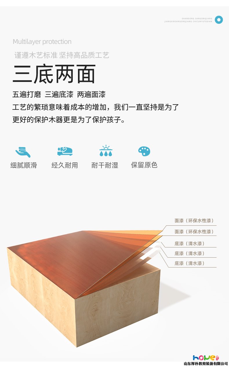幼儿园木质儿童床 芬兰松方腿床